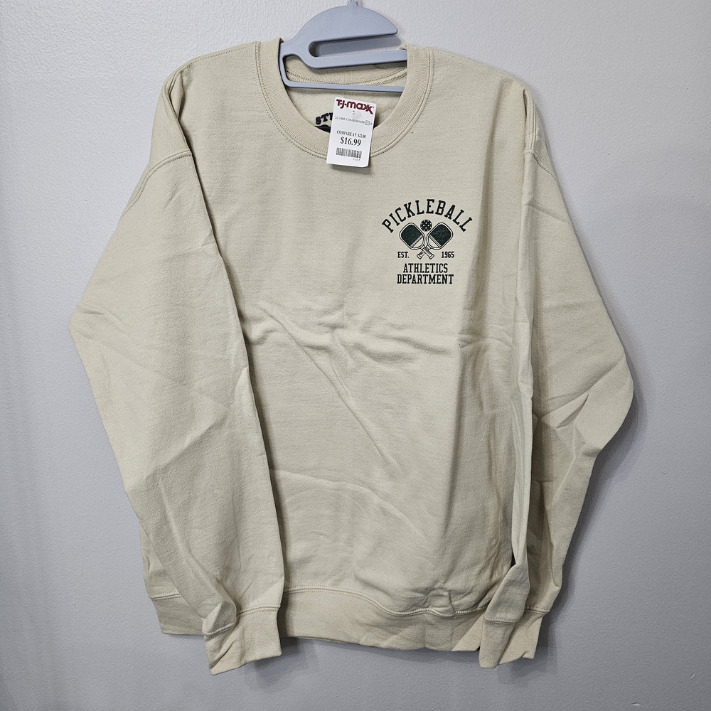 Beige Crewneck Sweater